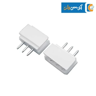 سوکت پین گرد نری صاف 3 پین