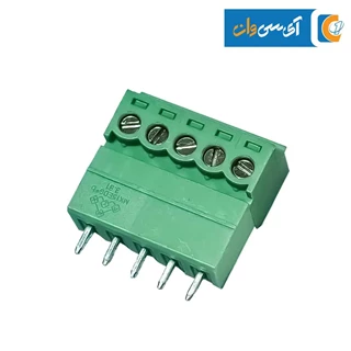 ترمینال فونیکس 5 پین صاف فاصله پایه 3.81