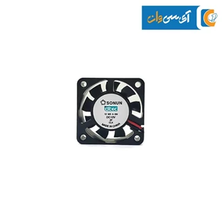 فن 12V دو سیمه سایز 4x4 قطر 1CM