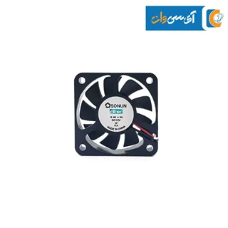 فن 12V دو سیمه سایز 5x5 قطر 1CM