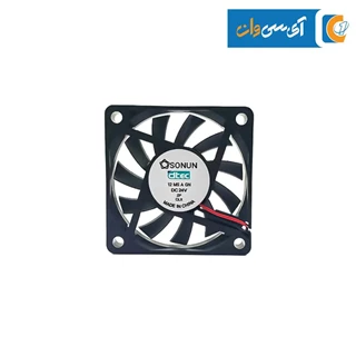 فن 24V دو سیمه سایز 6x6 قطر 1CM