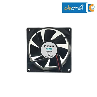 فن 24V دو سیمه سایز 8x8 قطر 1CM