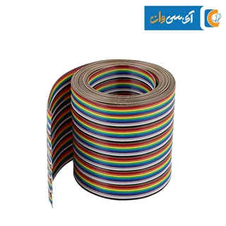 کابل فلت 64 رشته رنگی