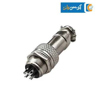 کانکتور فلزی نظامی 4PIN مدل GX-12