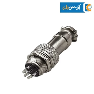 کانکتور فلزی نظامی 6PIN مدل GX-12