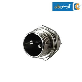 کانکتور فلزی نظامی 2PIN مدل GX-16