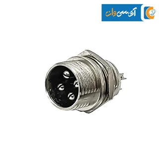 کانکتور فلزی نظامی 4PIN مدل GX-16