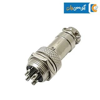 کانکتور فلزی نظامی 4PIN مدل GX-16