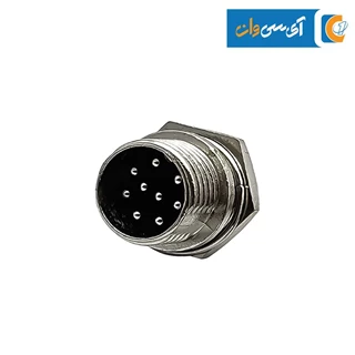 کانکتور فلزی نظامی 9PIN مدل GX-16