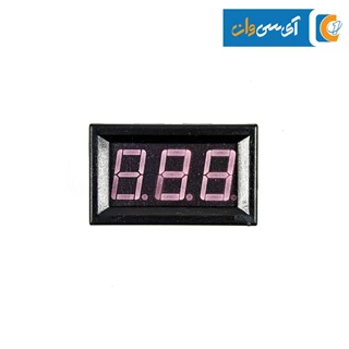 ماژول ولت متر دیجیتال 4.5 تا 100 ولت آبی