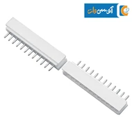 سوکت پین گرد نری صاف 12 پین
