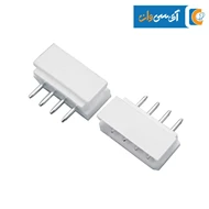 سوکت پین گرد نری صاف 4 پین