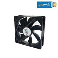 فن 12V دو سیمه سایز 12x12 قطر 2/5CM