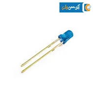 3mm LED خودرنگ آبی