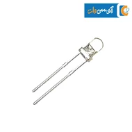 3mm LED شفاف سفید