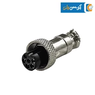 کانکتور فلزی نظامی 6PIN مدل GX-12