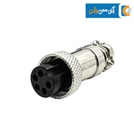 کانکتور فلزی نظامی 5PIN مدل GX-16