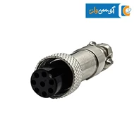 کانکتور فلزی نظامی 8PIN مدل GX-16
