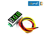 ماژول ولت متر 0.28 اینچ 4.5 تا 100 ولت سبز