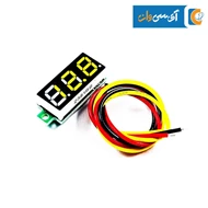 ماژول ولت متر 0.28 اینچ 4.5 تا 100 ولت زرد